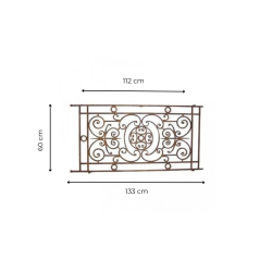 GARDE CORPS FER FORGE 133-112x61
