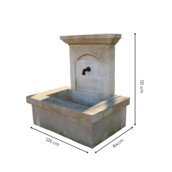 Matériaux d'Antan : FONTAINE MURALE ARCHE H130