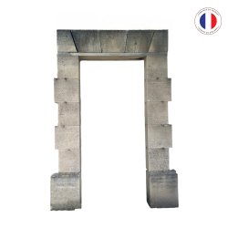 Matériaux d'antan : ENCADREMENT DE PORTE EN PIERRE DE SAVONNIERES