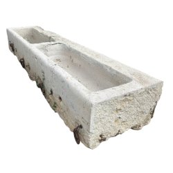 Matériaux d'antan : AUGE EN PIERRE 2 BACS L226,5