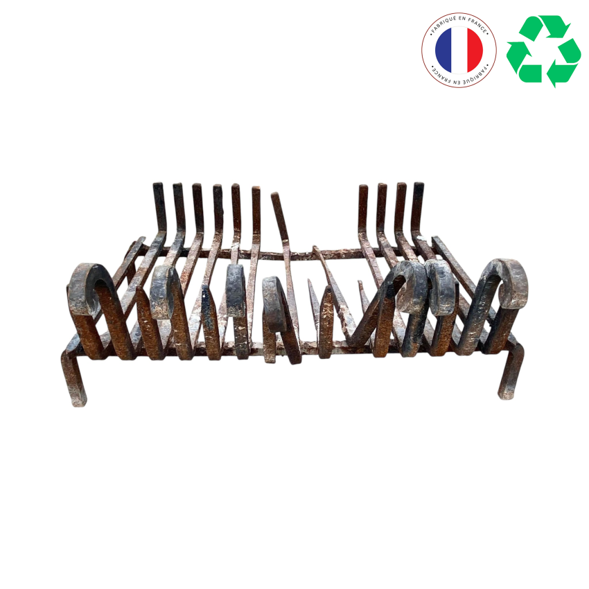 Matériaux d'antan : PORTE BUCHE FONTE H31