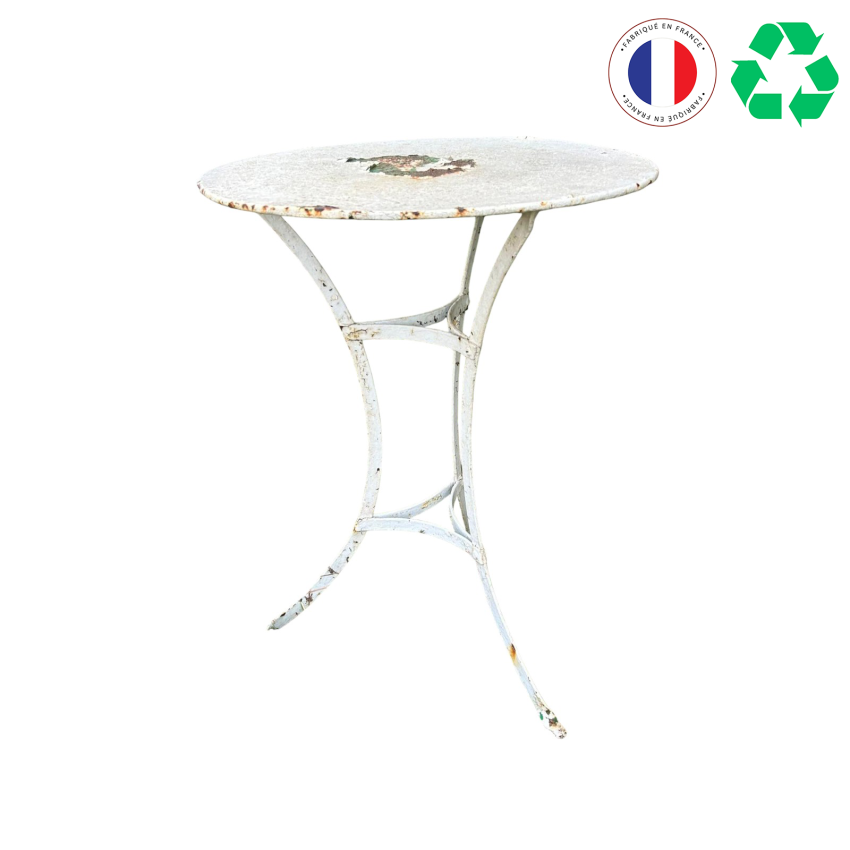 Matériaux d'antan : GUERIDON EN FER H72