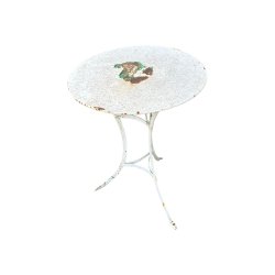 Matériaux d'antan : GUERIDON EN FER H72