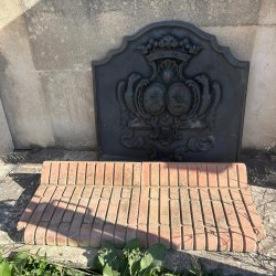 Matériaux d'antan : SOLE FOYERE EN TERRE CUITE REFACTAIRE