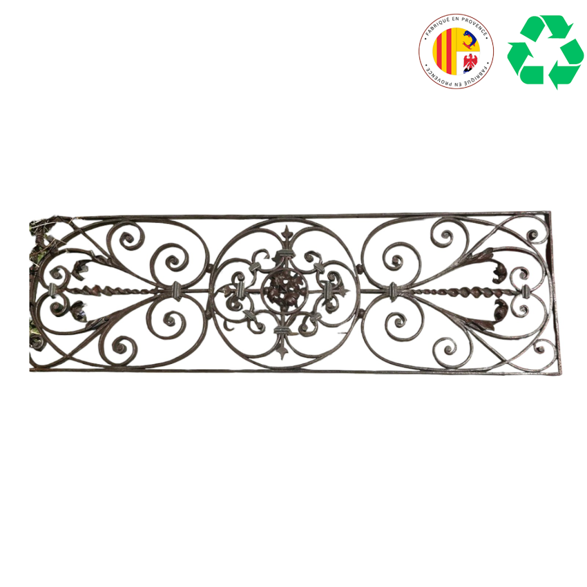 Matériaux d'antan : IMPOSTE EN FER FORGE L130