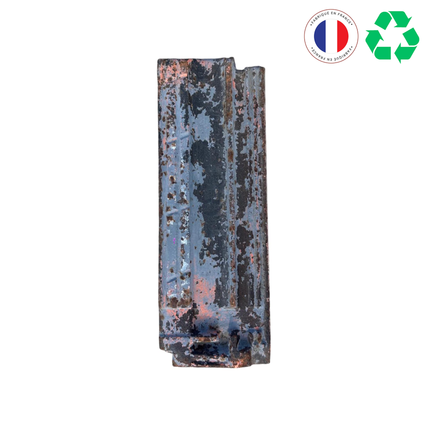 Matériaux d'antan : DEMI TUILE MARSEILLAISE FONTE