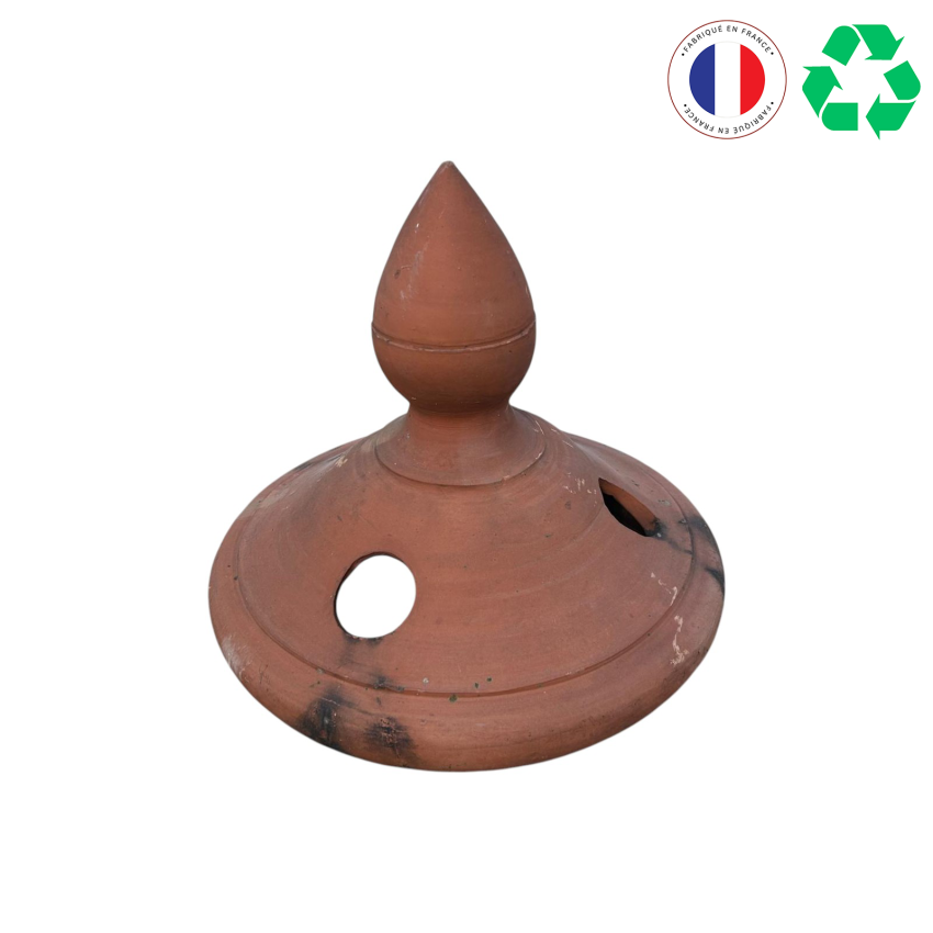 Matériaux d'antan : TUILE CHAPEAU DECORATION