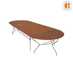GRANDE TABLE EN FER L400,5