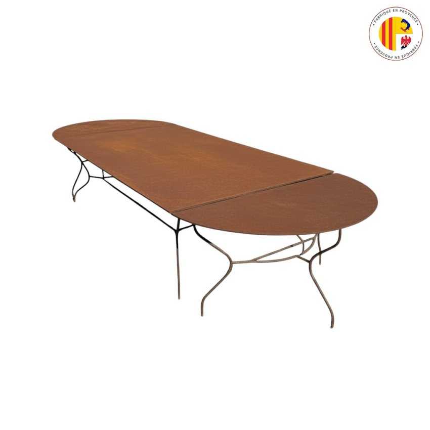GRANDE TABLE EN FER L400,5