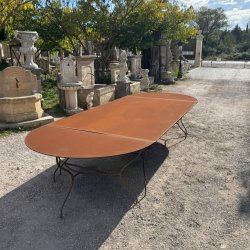 GRANDE TABLE EN FER L400,5