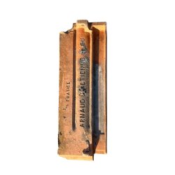 Matériaux d'antan : DEMI TUILE MARSEILLE TERRE CUITE