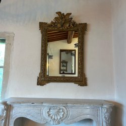 Matériaux d'antan : MIROIR DORÉ H100