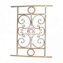 Matériaux d'Antan : GARDE CORPS FER FORGÉE H90