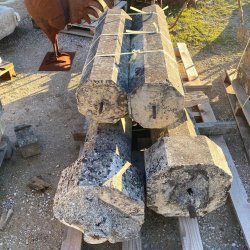 Matériaux d'Antan : PAIRE COLONNES DE PREAU H340