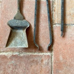 Matériaux d'Antan : ENSEMBLE ACCESSOIRES CHEMINÉE H83