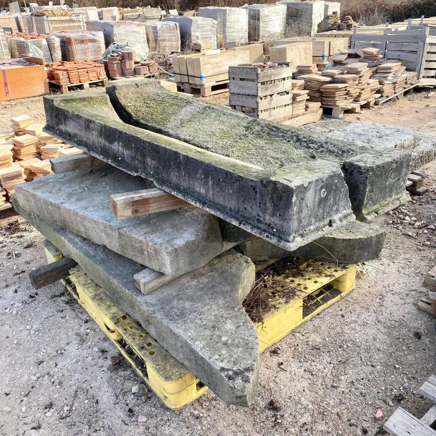 Matériaux d'antan : CHEMINÉE DOUBLE FOYER H152