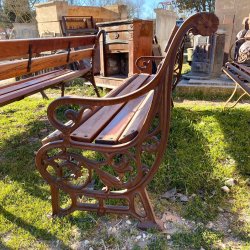 Matériaux d'Antan : BANC EN BOIS 4 PLACES L180