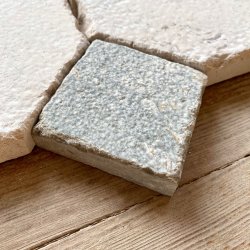 CABOCHONS GRIS OVA 7,5x7,5