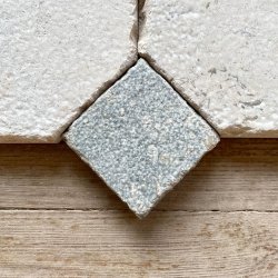 CABOCHONS GRIS OVA 7,5x7,5