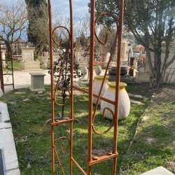 Matériaux d'Antan : ARCHE POINTE FLEUR DE LYS H250