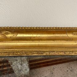 Matériaux d'antan : MIROIR DORÉ H84