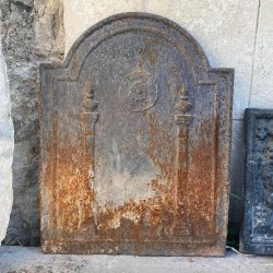 Matériaux d'Antan : PLAQUE CHEMINEE FONTE H56