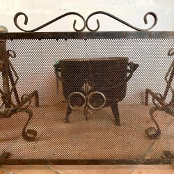 Matériaux d'Antan : PARE-FEU DE CHEMINEE H38